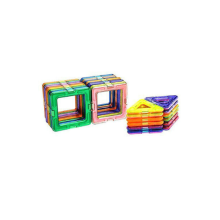 (large size 30pcs) 30/50/100PCS Magnetic Building Blocks Construction Educational Kids Magic Toys