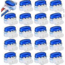 20 pieces cable connectors for robotic lawnmower, waterproof cable clamps, cable connectors, connection