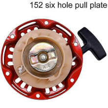 (Six Holes)2025 Recoil Starter Pull Start Predator with 3/6 Screw Holes Lawnmower Engine Power Equipment