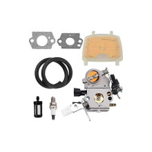 Carburetor for Stihl MS171/MS181 Chainsaws with Spark Plug and Fuel Line