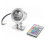 RGBW Led Light, Infrared Remote Control Adjustable Stand Underwater Spotlight for Pool Garden, Multi 1