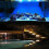 RGBW Led Light, Infrared Remote Control Adjustable Stand Underwater Spotlight for Pool Garden, Multi 2