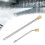 (Brass)2x Washer Extension Gutter Cleaner Attachment Accessory Pressure Washer Gutter Rod for Lance 2