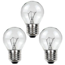 3pcs E27 40w Microwave Oven Lamp Replacement Appliance Glass Light Bulb