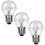 3pcs E27 40w Microwave Oven Lamp Replacement Appliance Glass Light Bulb 3