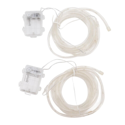 2pcs Trampoline Rim LED Light 16 Color Waterproof Remote Control Trampoline Light for Night 1