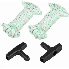 10m Starter Rope Kit with Handles for Lawn Mowers