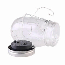 (Gelb) LED-Licht Solar für Deckeleinsatz Farbwechsel Gartendekor MR @373
