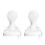 2 Pack Stick Up Battery Operated Light Bulb, Closet Light Bulb, Self Adhesive Wall Mounted Light Fix 1