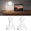 2 Pack Stick Up Battery Operated Light Bulb, Closet Light Bulb, Self Adhesive Wall Mounted Light Fix 2