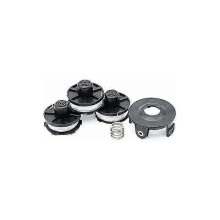 Set di 3 bobine di filo per decespugliatore Makita 195858-1 (lunghezza: 8 m, 1,60 mm con copri bobina)