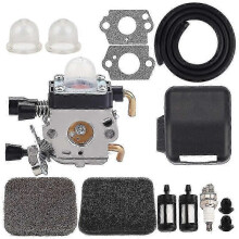 Carburatore Fs85 + coperchio filtro aria per Stihl Fs75 Fs80 Fs 85 Km80 Km85 Fc75 decespugliatore