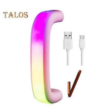 LED Light-Up Cup Handle for 30oz/40oz Rechargeable Waterproof Glow Grip with 6 Color Modes & 7H Runtime
