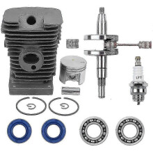 38mm Motor Motor Teile Zylinder Kolben Stecker Werkzeug Pin Ring Kurbelwelle Kettensäge Kit für Ms170