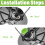 8 Pcs Dual Weed Wacker String for Greenworks Trimmers and Spool Caps 4