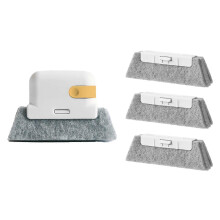 (Turmeri plus drei 2)Easy Cleans Fensterschienen-Reinigungsset mit 3 Bürsten für die Haushaltspflege