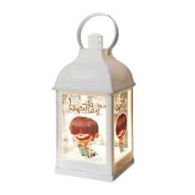 (7)Eid Mubarak Lantern Muslim Islam LED Decor Lamp Celebrating Ramadan Home Ornaments Small Wind Lamp