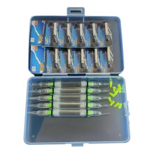 (5pcs green)LED Underwater Fishing Light Deep Drop LED Light Attractants Watertight Flashing Fish Attractive