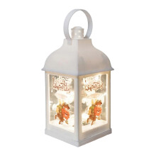 (5)Muslim Patterned Desk Lamp Garden Decor Light Eid Mubarak Party Lantern LED Night Light with Hanging
