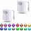 2pcs-toilet lid light-8 color light-0.1W 1