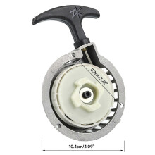 (104mm) Aluminium Pull Start Rückstoßstarter Teil Für 2 Takt 47CC 49CC Motor Mini Dirt Kid ATV Quad