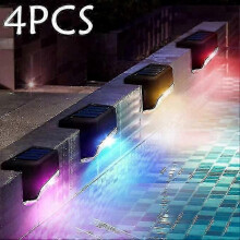 (4PCS)4 Pack Solar Powered Color Changing Pool Lights, Waterproof LED Night Lights for Swimming Pool