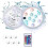 (1PCS)Submersible LED Lights RGB Multicolor Changing Waterproof Lamp & Remote Control 3
