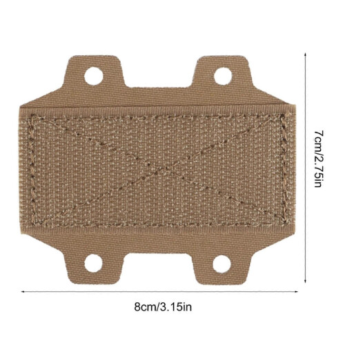 (BLK)Hunting Belt Bridge Board Attechment Panel Belt Attachment Solution, Hunting Belt Bridge Adaptor 2