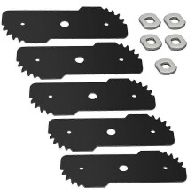Lama per bordatrice per impieghi gravosi Edge Hog da 5 pollici, compatibile con LE750, LE710, LE760,