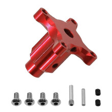 Voor RRMA KRATON SENTON TALION OUTCAST Voor, Midden en Achter Universele Metalen Rechte As, Rood