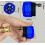 (1.4 hole outlet)Stainless Steel Multi-function Power Washer Spray Nozzle,6 in 1 Quick Change 3