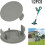 (2pcs)2PCS Replacement Spool Covers for Bosch AFS 23-37 Trimmer Line Garden Strimmer Components 3