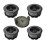 (4 spools 1 cap)4 Spools 1 Cap Bosch F016800570 Replacement Trimmer Spool For Bosch Universal Grasscut 1
