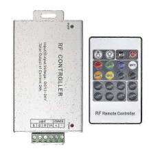 Led Controller 12-24v Low Pressure Rf Colorful 20-key Remote Control Rgb Light Bar Dimming Controlle