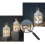 (6)Ramadan Mubarak Decorative Wind Lantern with Handle Eid Crafts Night Light Plastic Lamp Ornaments 5