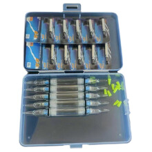 (5pcs blue)LED Underwater Fishing Light Deep Drop LED Light Attractants Watertight Flashing Fish Attractive
