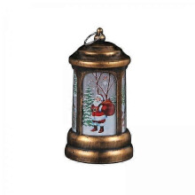 (2 Pcs)Festive Tabletop Lantern Holiday Glow Light Plastic Compact Size Decorative Lamp