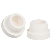 (type 2)Outside pool ladder rubber caps, 2-pack bumpers fit 1.9in inground pool