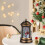 (2 Pcs)Festive Tabletop Lantern Holiday Glow Light Plastic Compact Size Decorative Lamp 2