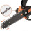 (5 PACK) Mini Chainsaw Chain Replacement for Cordless Electric Portable All Mini Chainsaw Guide Saw 3
