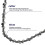 (5 PACK) Mini Chainsaw Chain Replacement for Cordless Electric Portable All Mini Chainsaw Guide Saw 5