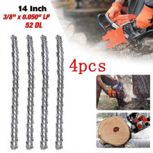 4 x saw chain 35cm 52TG 3/8 P 1.1 mm Stihl, Dolmar, Bosch, Makita, Ryobi, Einhell