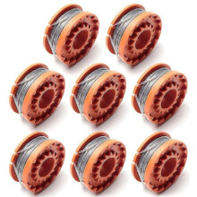 (8pcs Spool)Lawn Mower Parts for Spear and Jackson / Mac Allister / Qualcast / Worx 6 Spool + Spool