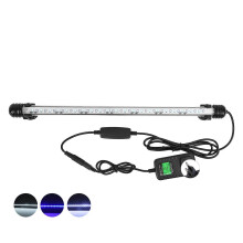 (ATL-42A EU Plug 100‑240V)Aquarium Waterproof Dimmable LED Light Fish Tank 3 Light Modes Submersible