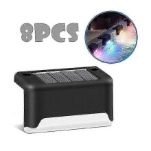 (8PCS)4 Pack Solar Pool Side LightsColor Changing Waterproof Light up Swimming Pool Accessories Night