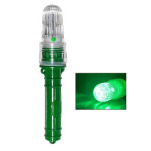 (Green)Marine Flares for Boats, Waterproof Emergency Signals with LED Light Control, Portable Fishing