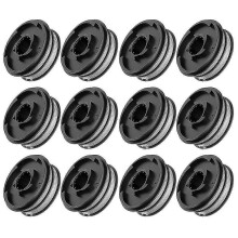 (12pcs)12Pcs Wire Reels for Einhell TLE-02 Lawn Mower Replacement Spools Spare Part, 3405685 DCQW