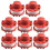 (8pcs)10Pcs 3405096 Spool for Einhell Lawn Mower Replacement Grass Trimmer Wire Reel DCQW 1