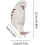 (Eagle and owl)Owl Wall Light, Bald Eagle Wall Light, 2Pcs 3D Animals LED Wall Lights, Battery Operated 4