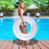 New LED light swimming ring-adult 100cm 5